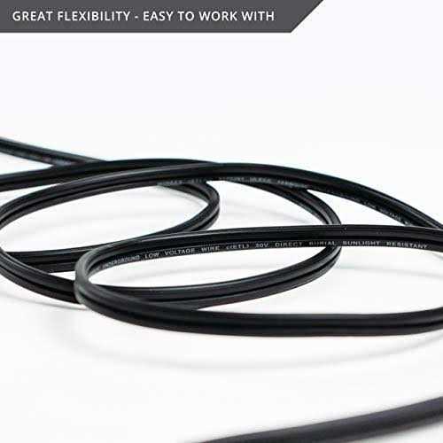 Wirefy Low Voltage Landscape Lighting Wire - Inhomebuy