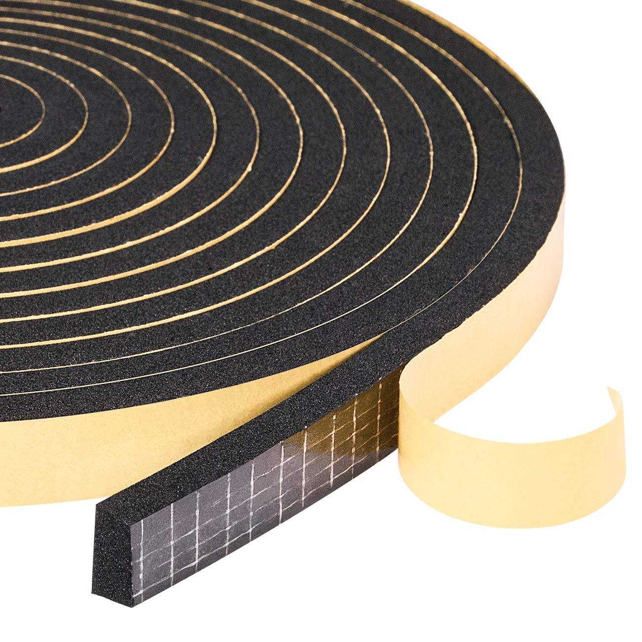 Yotache High Density Adhesive Foam Tape 2 Rolls 1 W X 3/4 - Inhomebuy
