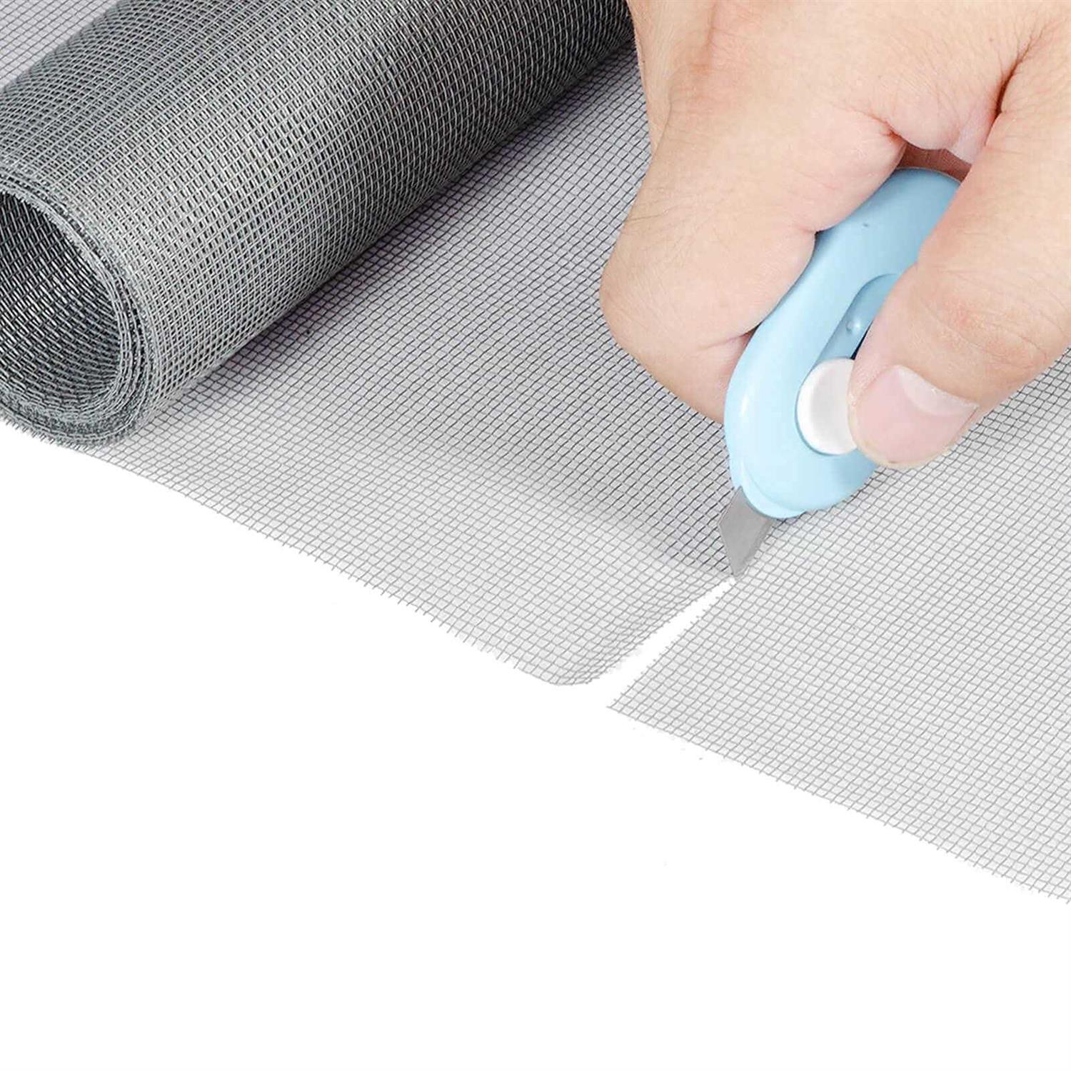 Window Screen Repair Kit 59 x 106 Screen Door Replacement Fiberglass Screen Mesh with All Screen Tools for Sliding Door and Patio Screen Door - Inhomebuy