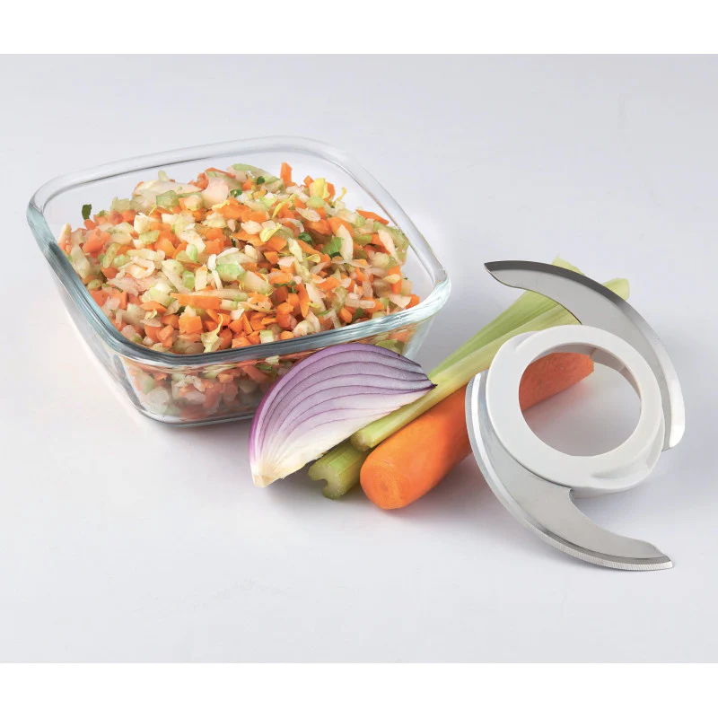 RoboMax METAL - Food Processor W/Blender&Citrus 3.5L, 2100W - Inhomebuy