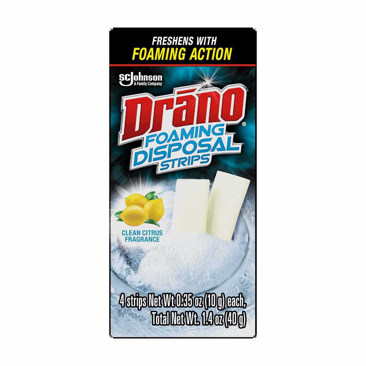 Drano Foaming Disposal Strips - Inhomebuy