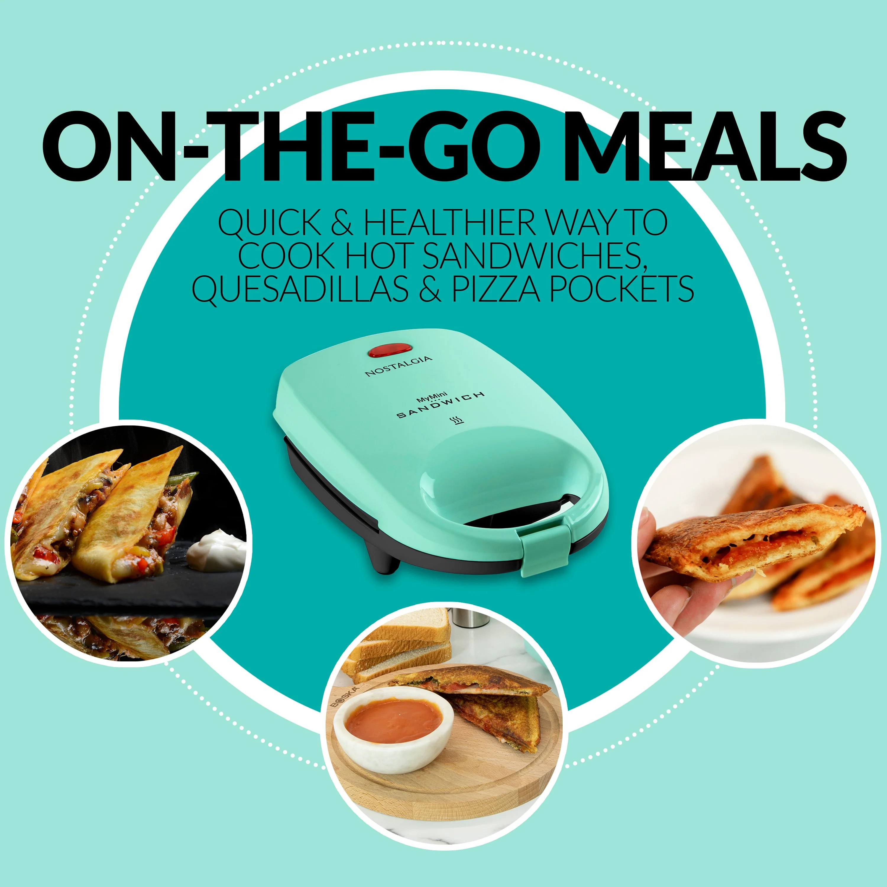 MyMini Personal Sandwich Maker - Inhomebuy