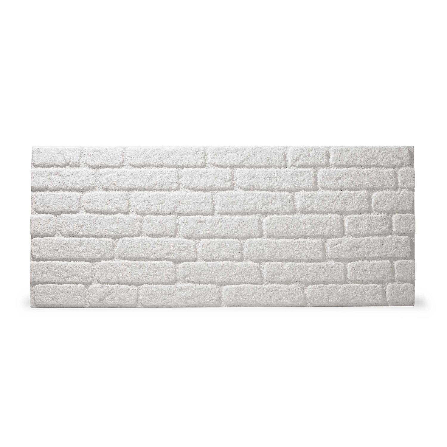 WALL!SUPPLY 0.79 in. x 19.69 in. x 47.24 in. UltraLight Faux Brick - Inhomebuy