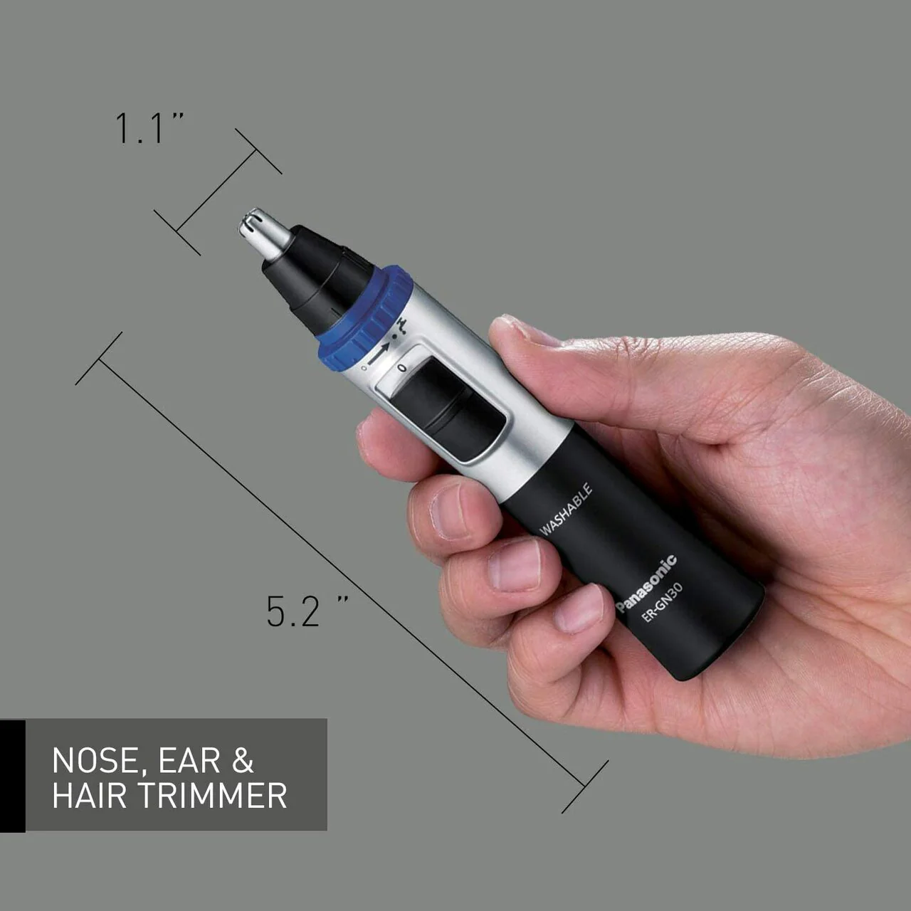 Panasonic Trimmer |ERGN30K| for Nose and Ear - Inhomebuy