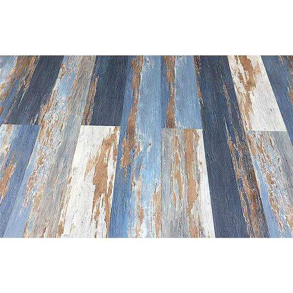 Deco Products Colors High Variation 8-mil x 6-in W x 36-in L Glue Down Luxury Vinyl Plank Flooring - Inhomebuy