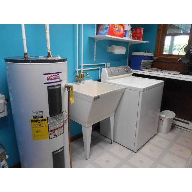 Mustee 17W Utilatub Laundry Tub Wall Mount - Inhomebuy