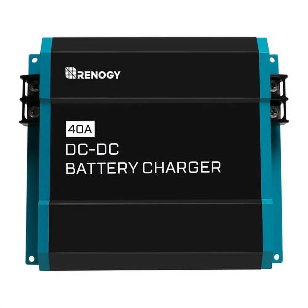 Renogy 40A 12V DC to DC On-Board Battery Charger for Flooded, Gel, AGM, and Lithium, Using Multi-Stage Charging in RVs, Commercial Vehicles, Boats, Yachts, 40A - Inhomebuy