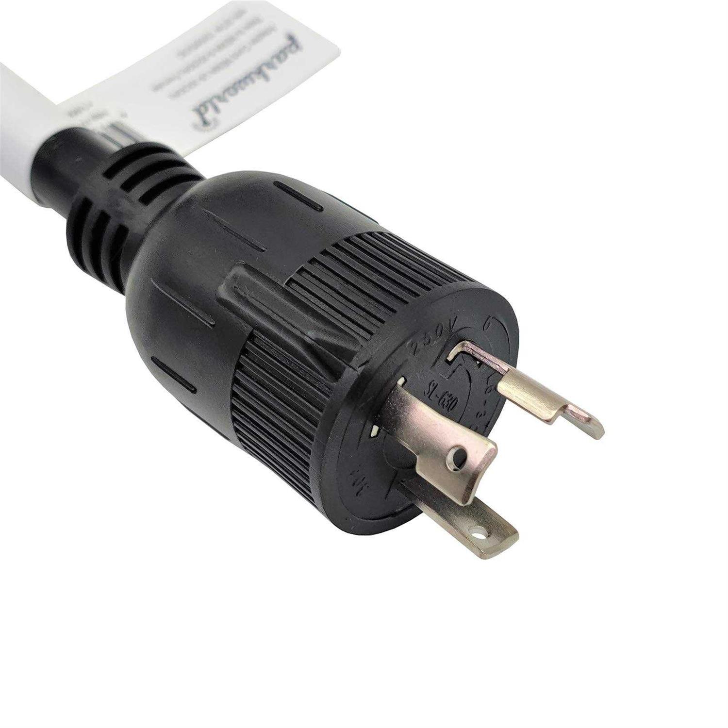 Parkworld 885200 Splitter RV 50A to 30A & 15A V adapter cord 14-50P male to TT-30R & 5-15R female - Inhomebuy