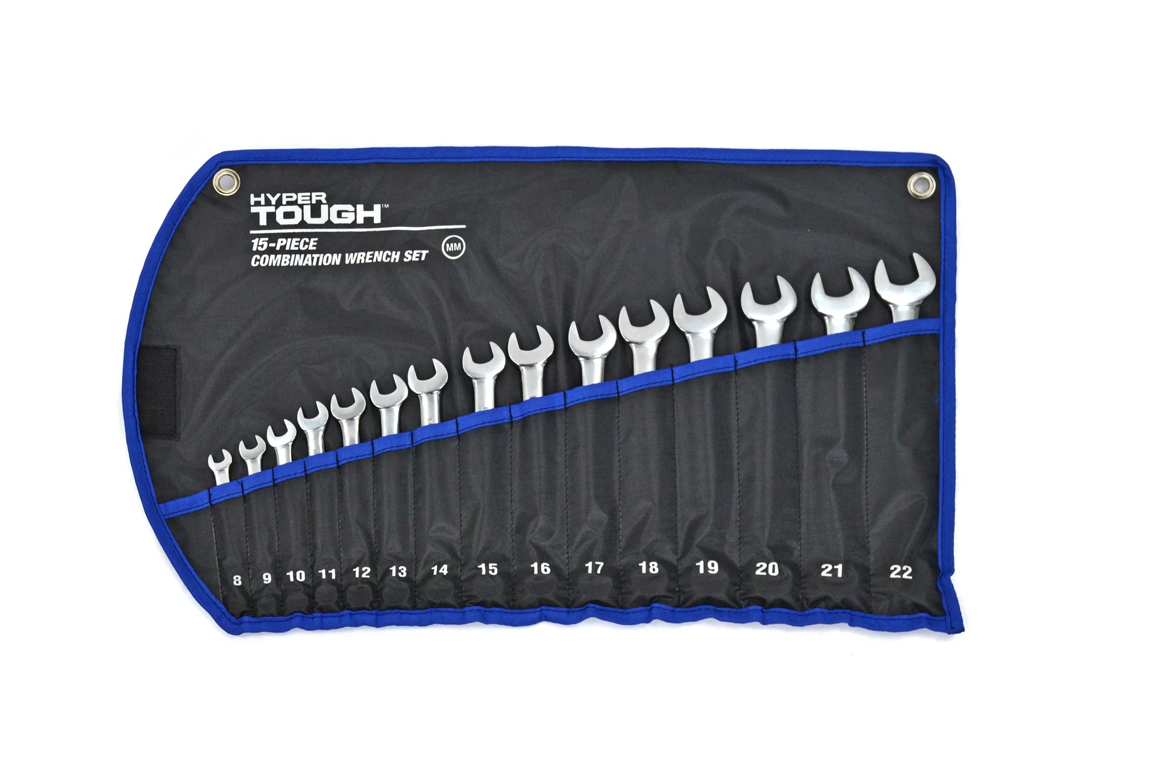 Hyper Tough 30-Piece Metric and SAE Combination Wrench Set - Inhomebuy