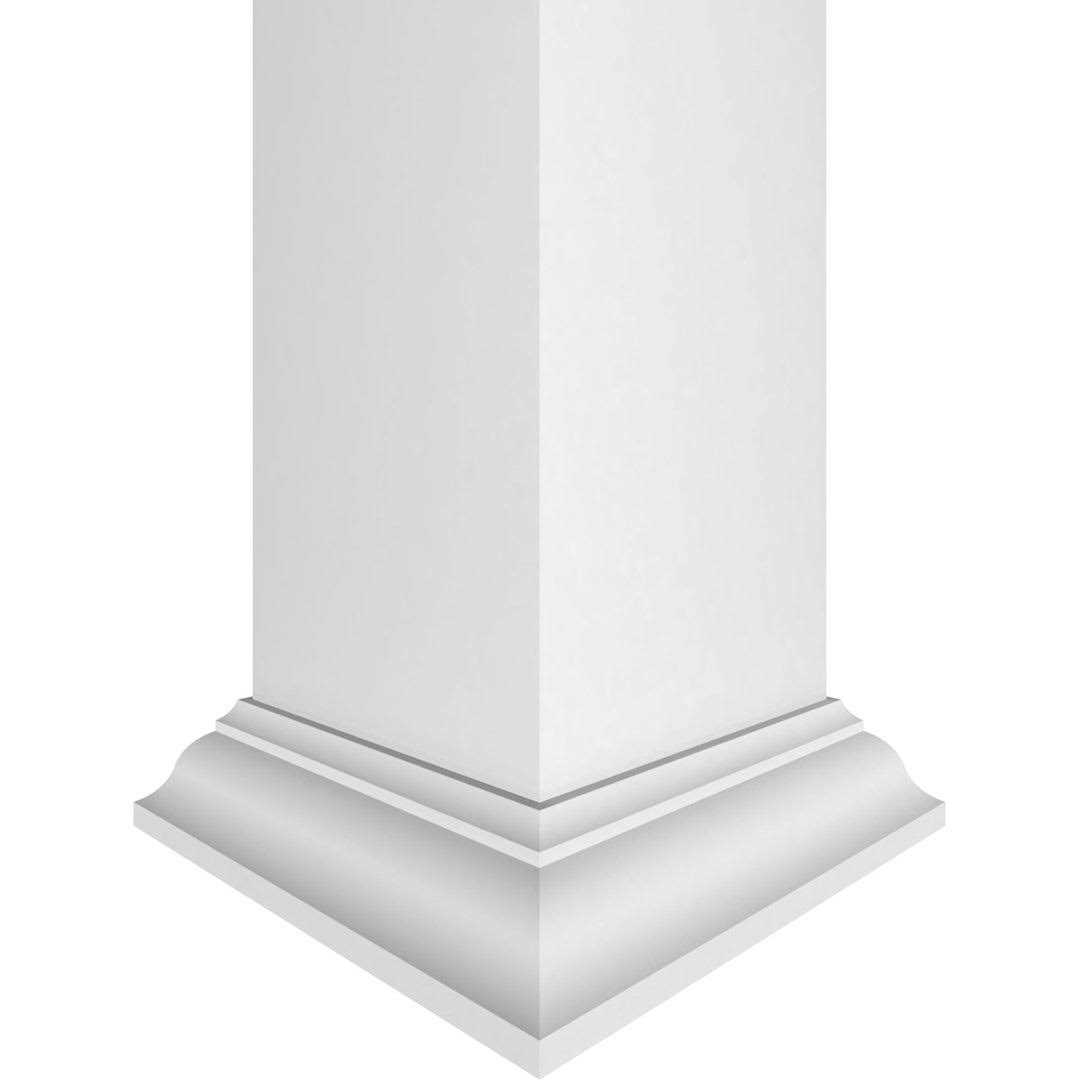 Ekena Millwork GVPVE12X1801FUN Vertical Gable Vent Functional PVC Gable Vent w/ 1 x 4 Flat Trim Frame - Inhomebuy