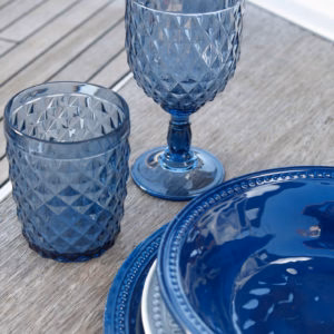 Harmony - Flat Plate - Blue - Set 6 pcs - Inhomebuy