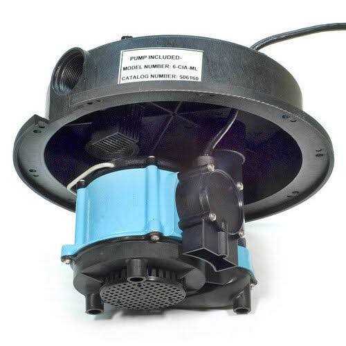 Little Giant WRS-6 Sink Drain Pump System,1/3 HP 506055 - Inhomebuy