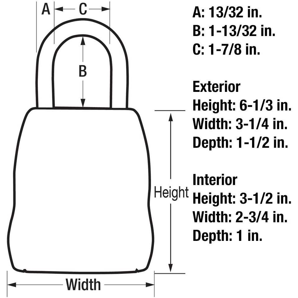 Master Lock Combination Lock - Inhomebuy