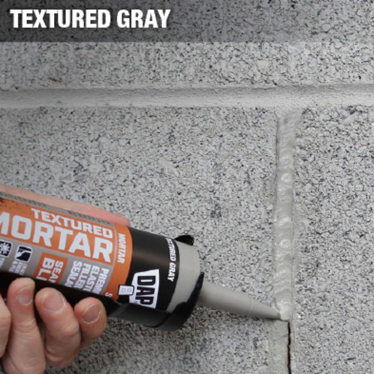 DAP 10.1 oz Gray Premium Textured Concrete Sealant 7079808676 - Inhomebuy