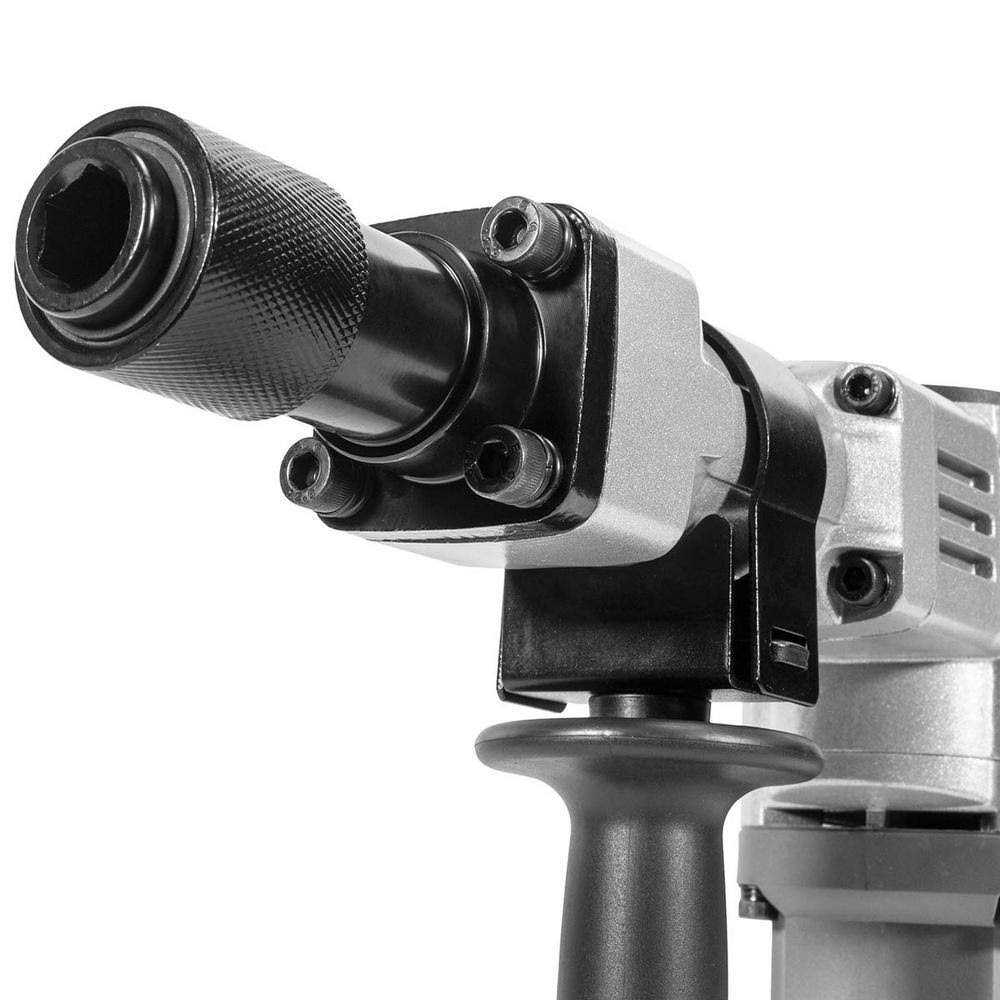 XtremepowerUS 14 in. 15 Amp Corded Industrial Cutter Wet/Dry Circular Saw with Guide Roller and Depth Adjustment - Inhomebuy