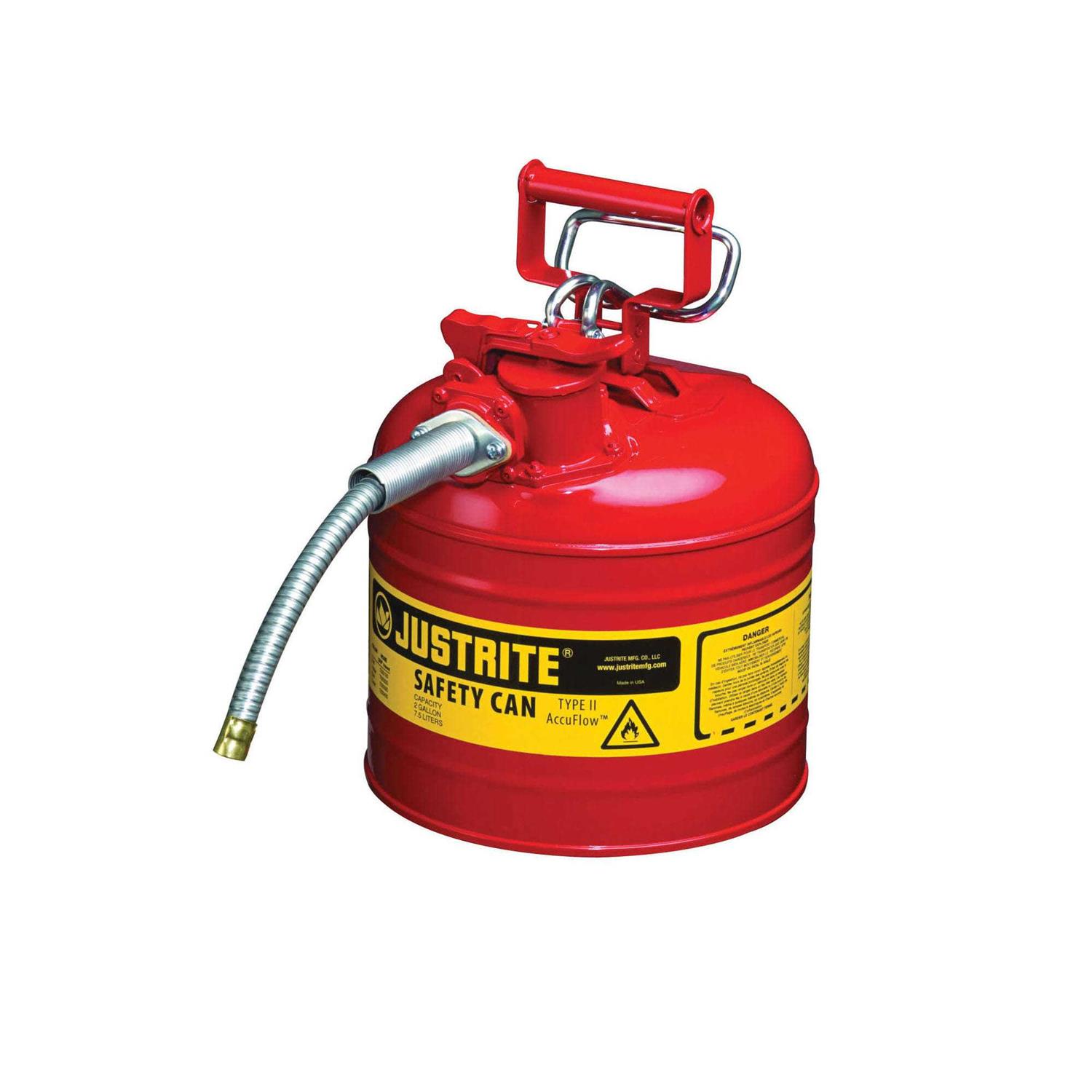 Justrite Safety Can Type II - Inhomebuy