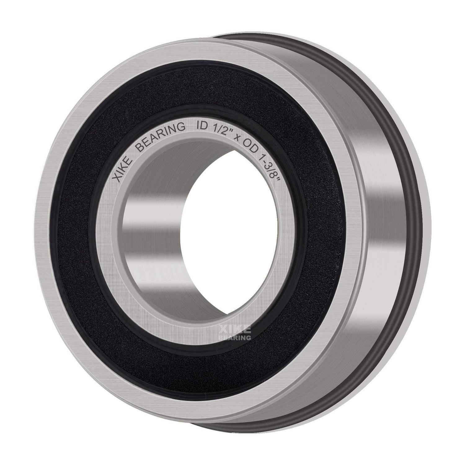 XiKe 4 Pack Flanged Ball 1-3/8 x 1/2 Lawn Mower - Inhomebuy