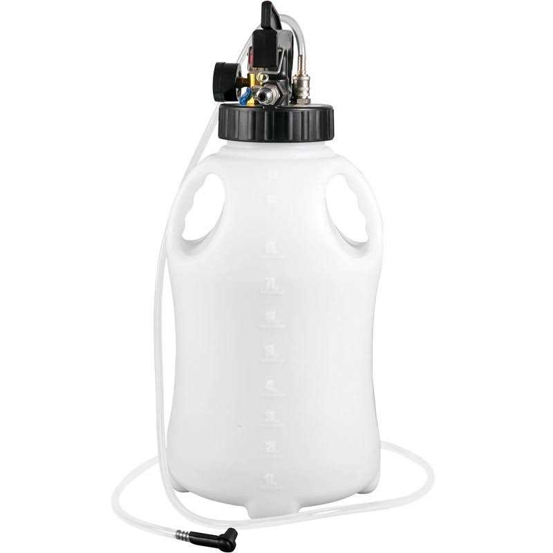 VEVOR Transmission Fluid Pump 2 Way Manual ATF Refill System Dispenser, Oil and Liquid Extractor 10 Liter Large Capacity - Inhomebuy