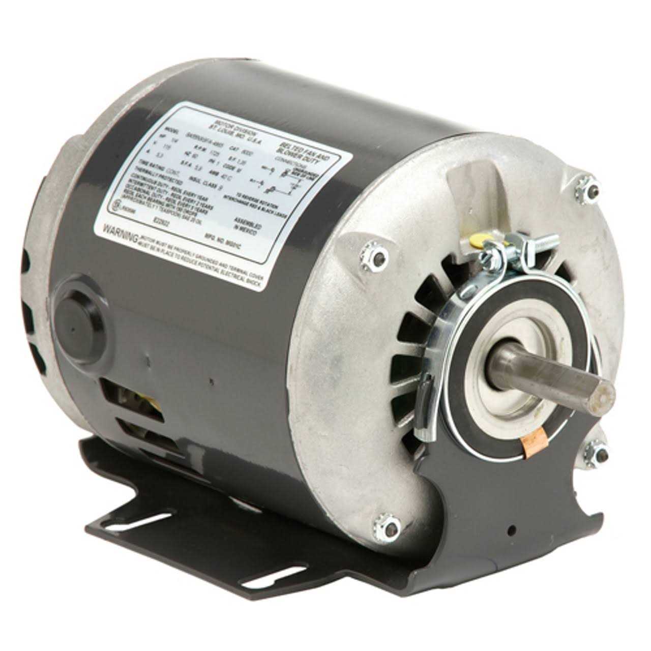 US Motors 5460 Rescue 5.6 Direct Drive Blower Motor - Inhomebuy