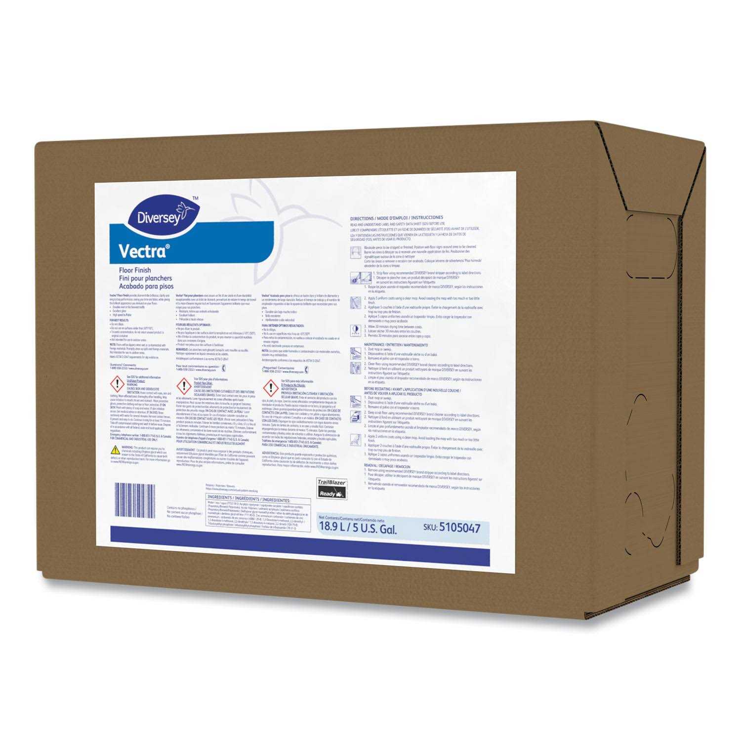 Diversey Carefree Matte Floor Finish - Inhomebuy