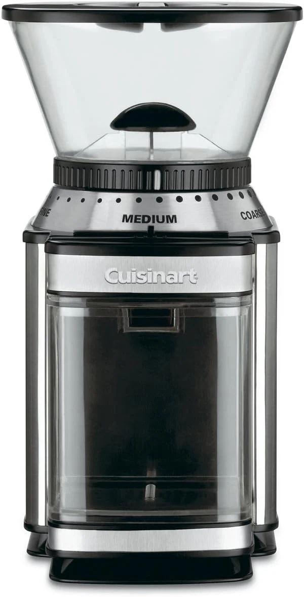 Cuisinart Burr Mill: 4-18 Cups, brushed s/s | DBM-8C - Inhomebuy