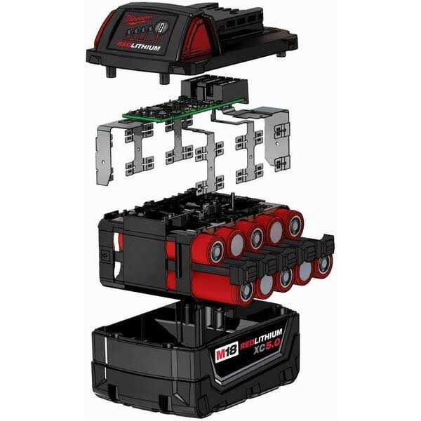 Milwaukee M18 18-Volt 1/4 hp. Lithium-Ion Cordless Transfer Pump with M18 18-Volt 5.0 Ah Lithium-Ion XC Battery Pack - Inhomebuy