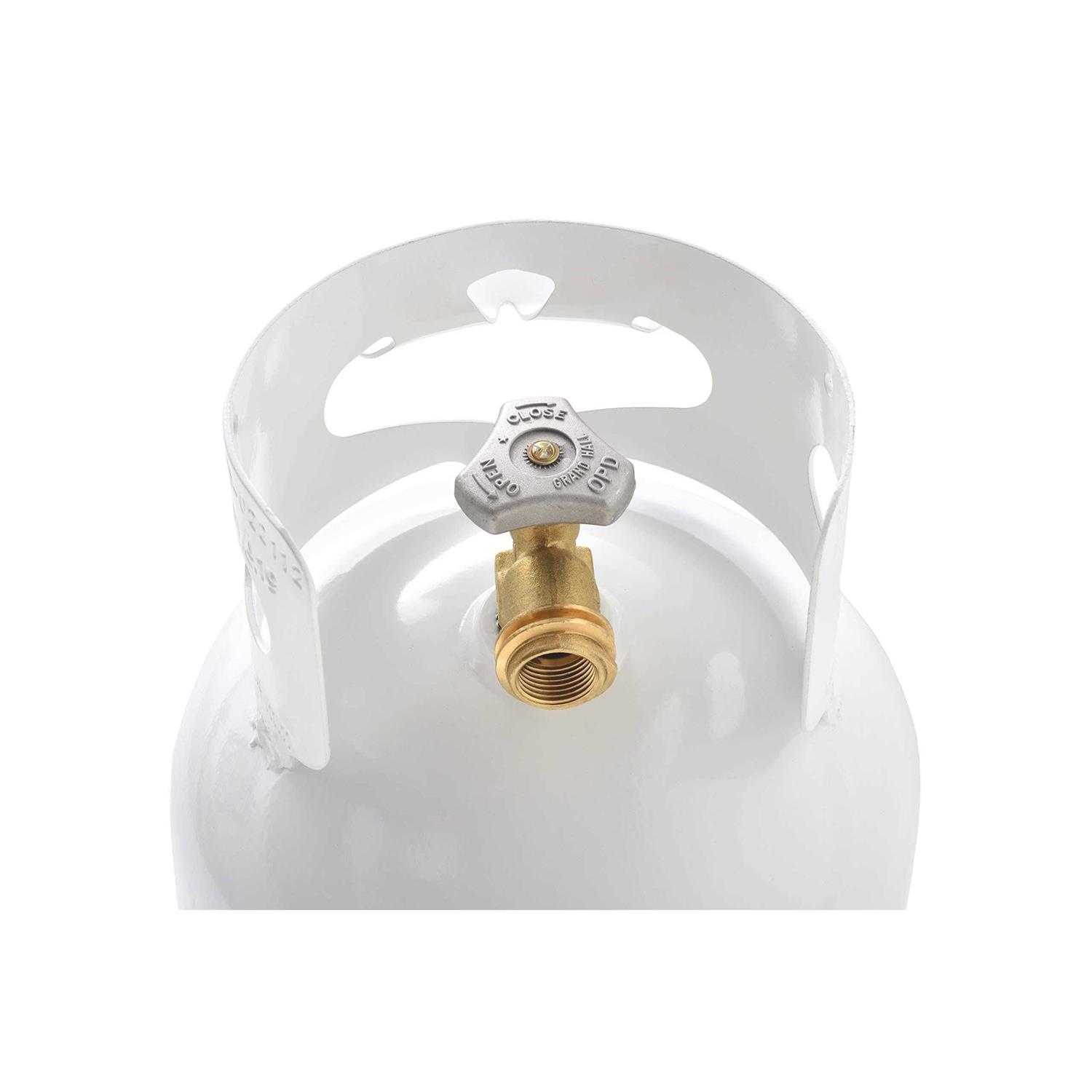 Flame King YSN100HOGb 100 lb Pound Horizontal & Vertical Propane Cylinder Pol Valve - Inhomebuy