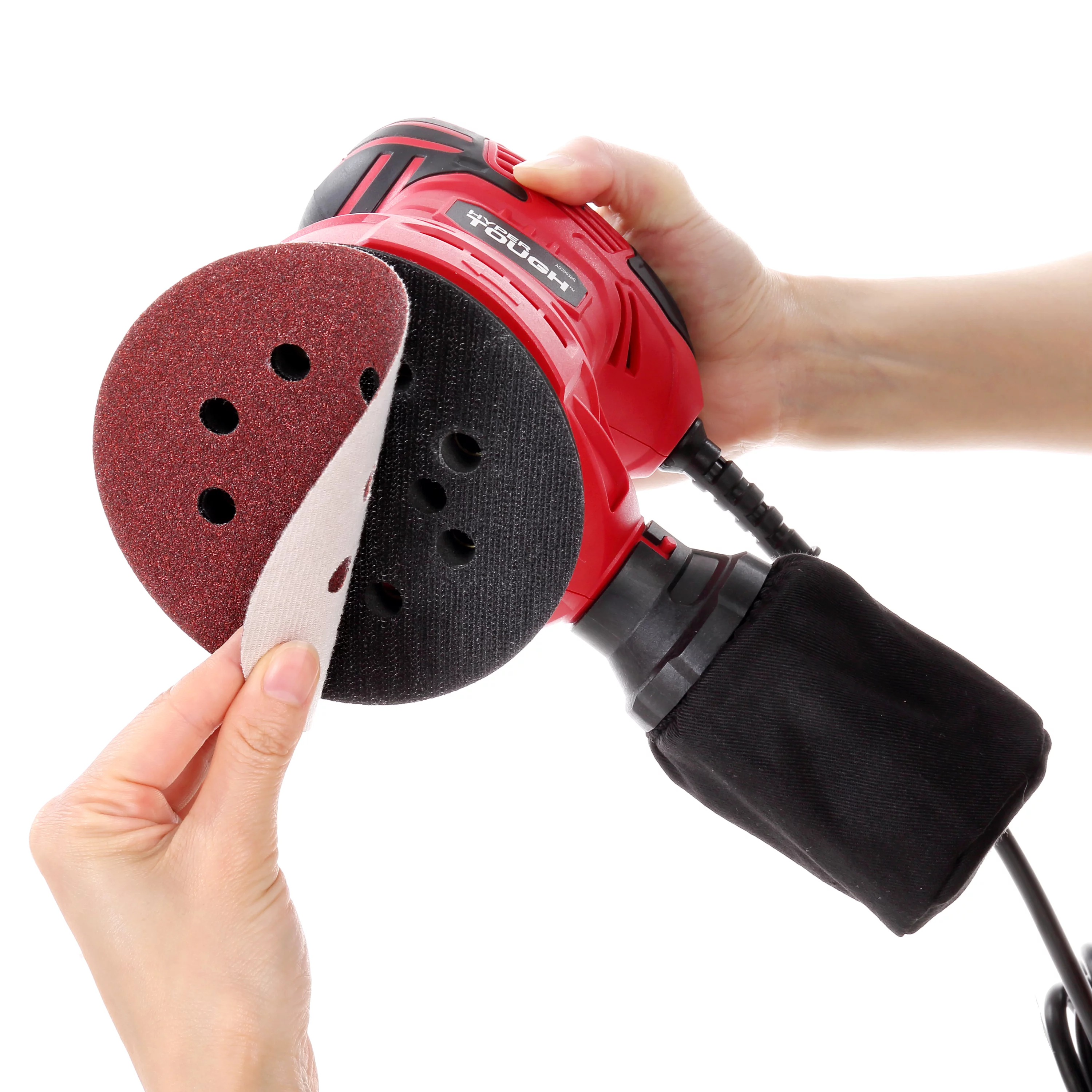 Hyper Tough 2.5-Amp Orbital Sander, 5-Inch, Corded, AQ20036G - Inhomebuy
