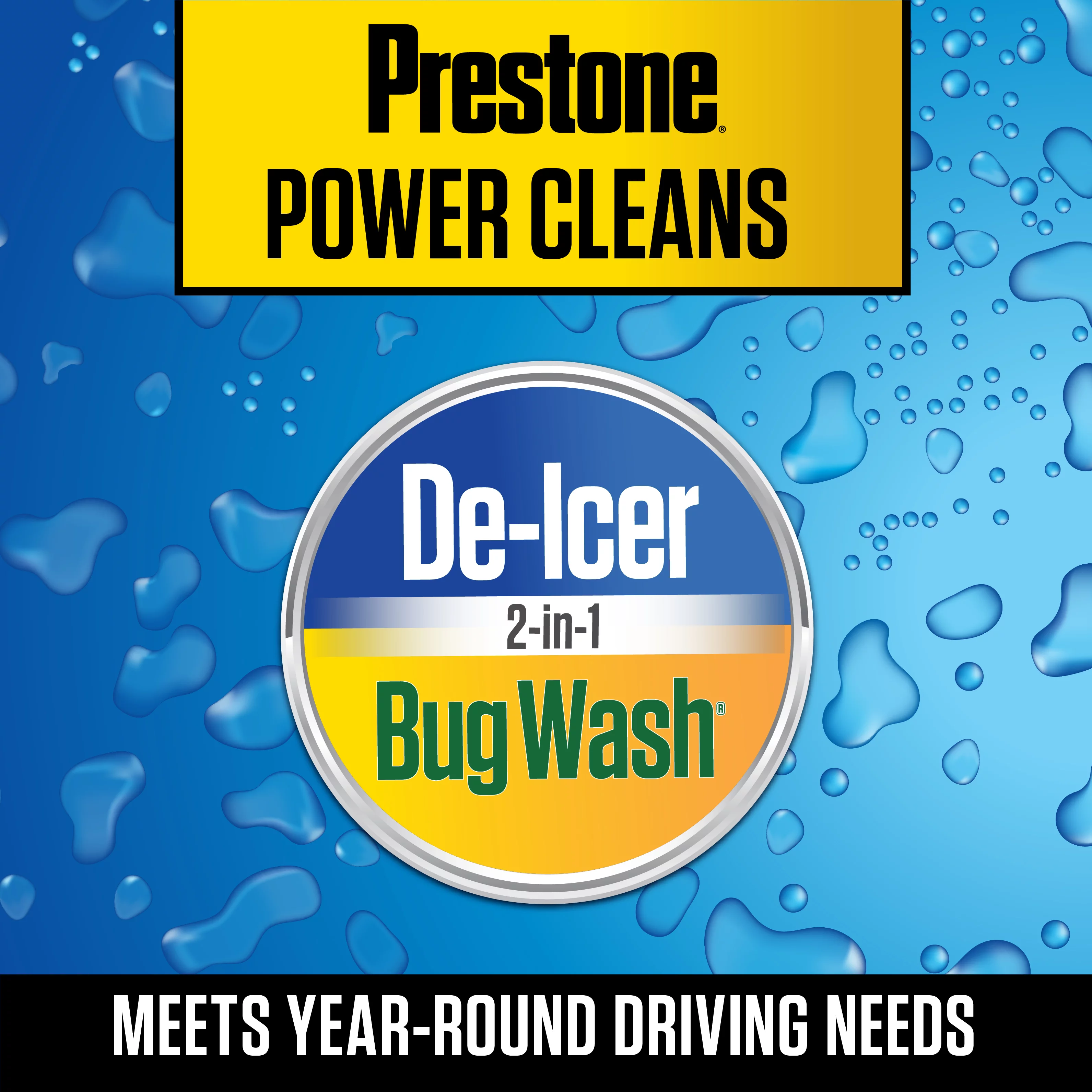 Prestone Deluxe Windshield Washer Fluid - Inhomebuy