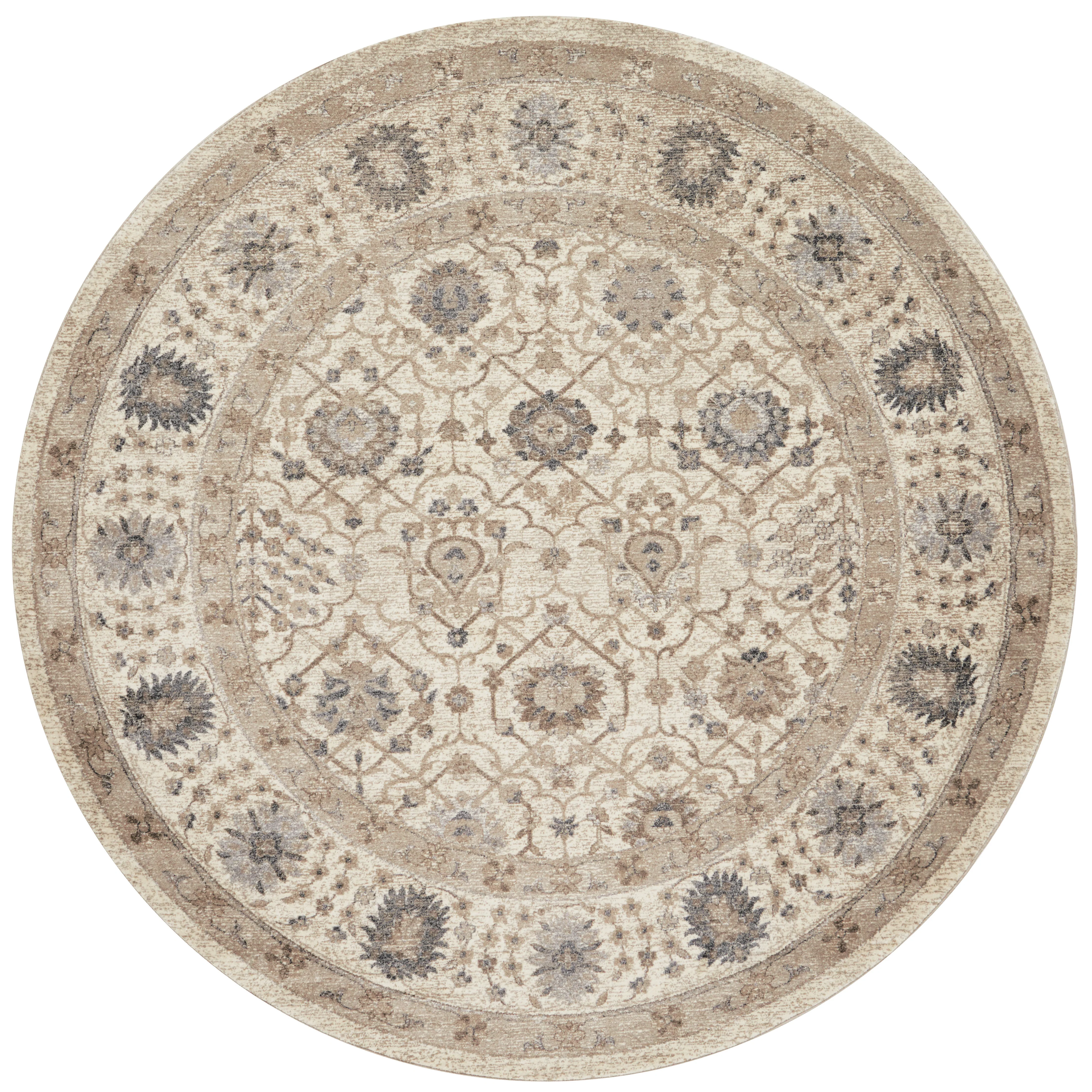 Loloi Rugs Century Collection Rug in Sand, Sand - 9'3