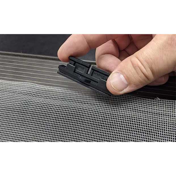 ScreenEze No-Spline Porch Screening System – 96-in Pack Screen Frame System Cap & Base – DIY Screened in Porch Kit For Easy Screen - Inhomebuy