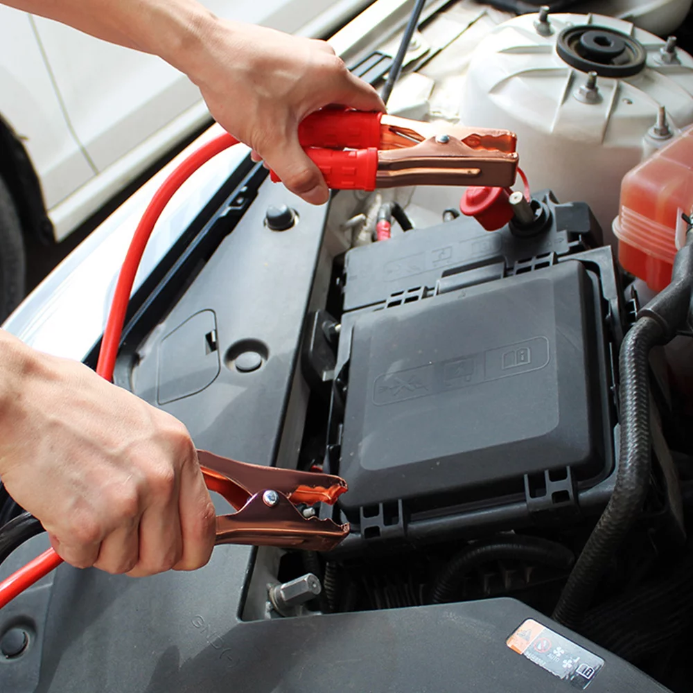 Hvxrjkn Jumper Lead Heavy Duty Cables 500AMP Car Truck Booster Cables 2.2M Battery Start Jumper Emergency Battery Cable - Inhomebuy