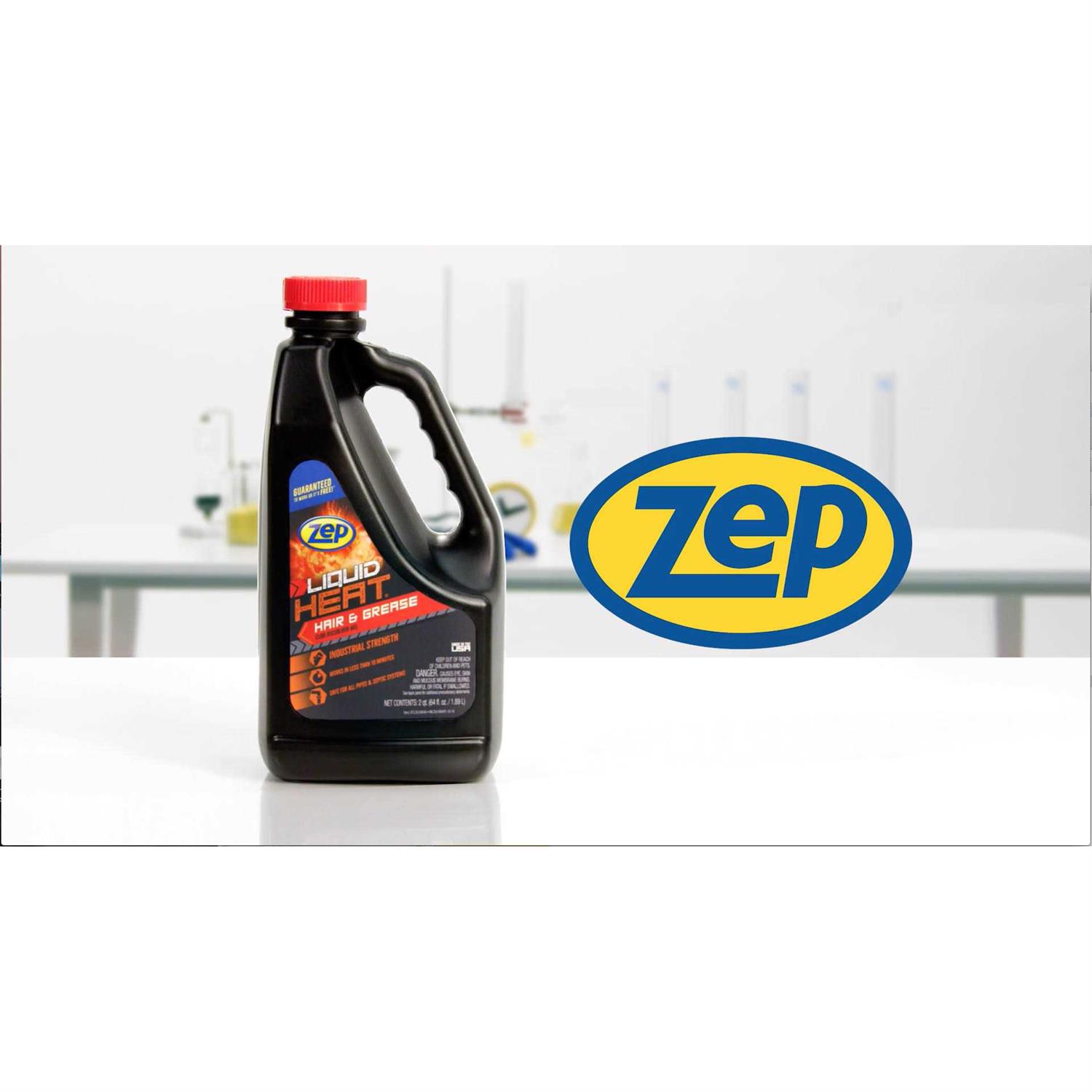 Zep Liquid Heat Drain Opener Gel - Inhomebuy