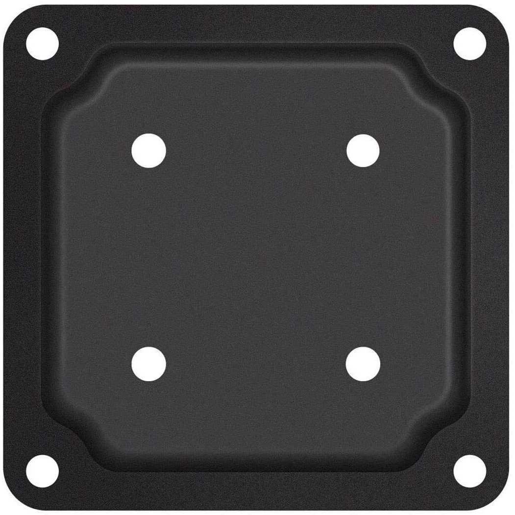 Nuvo Iron 4 in. x 4 in. Black Multi-Purpose Yard and Lawn Spike for in-Ground Post Support NYS30B-ESP - Inhomebuy