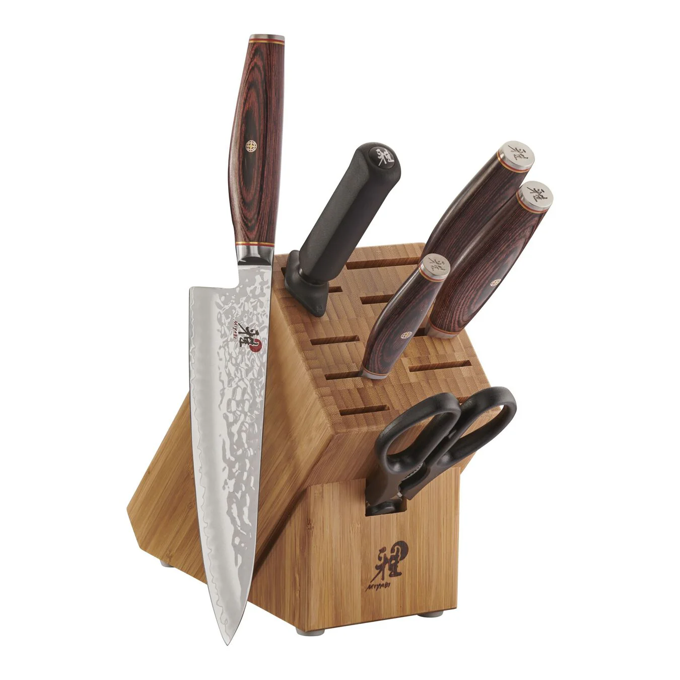 Miyabi 7pc Knife Block Set, 6000MCT - Artisan Series - Inhomebuy