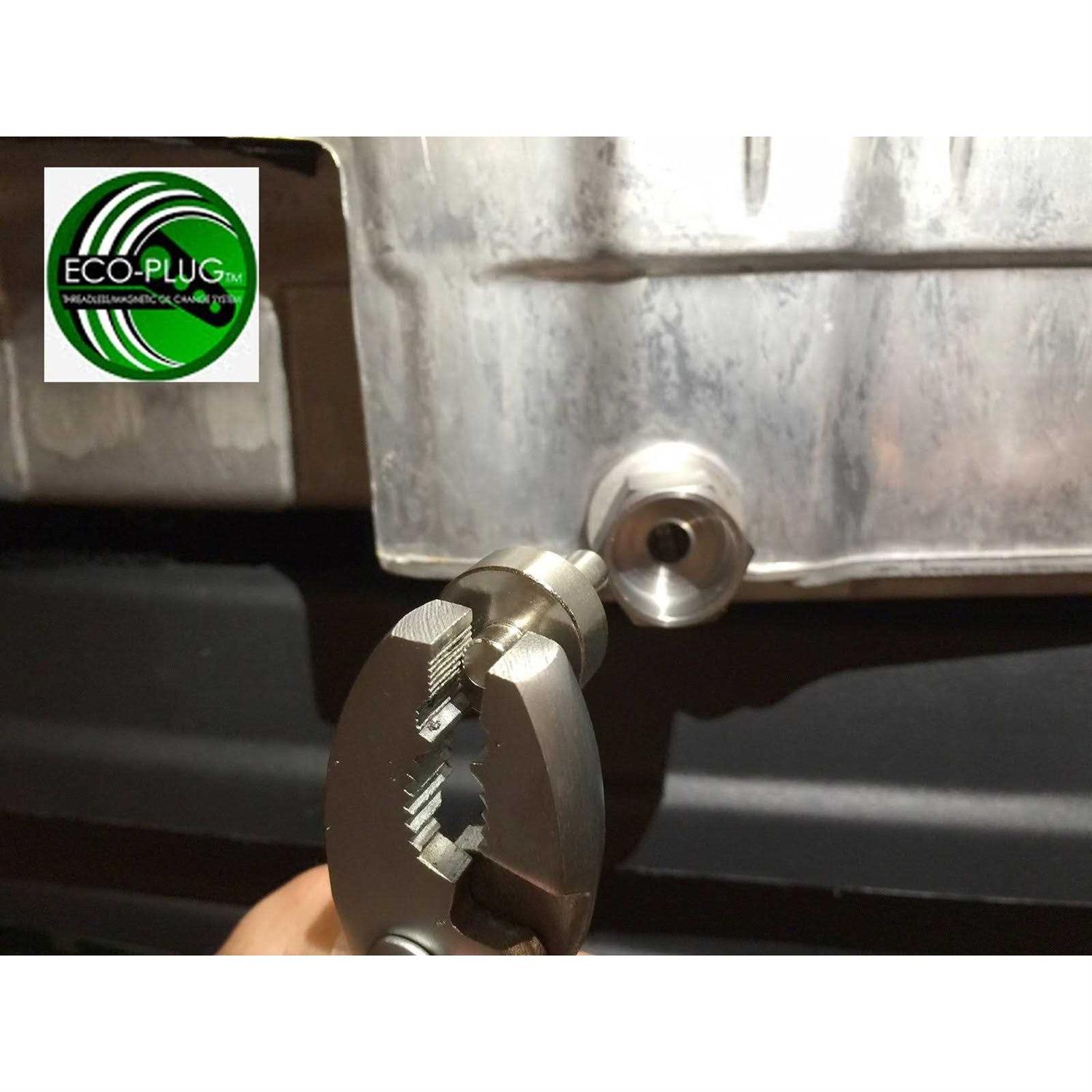 Eco-Plug Oil Drain Plug Aluminum Oil Tapered Drain - Inhomebuy