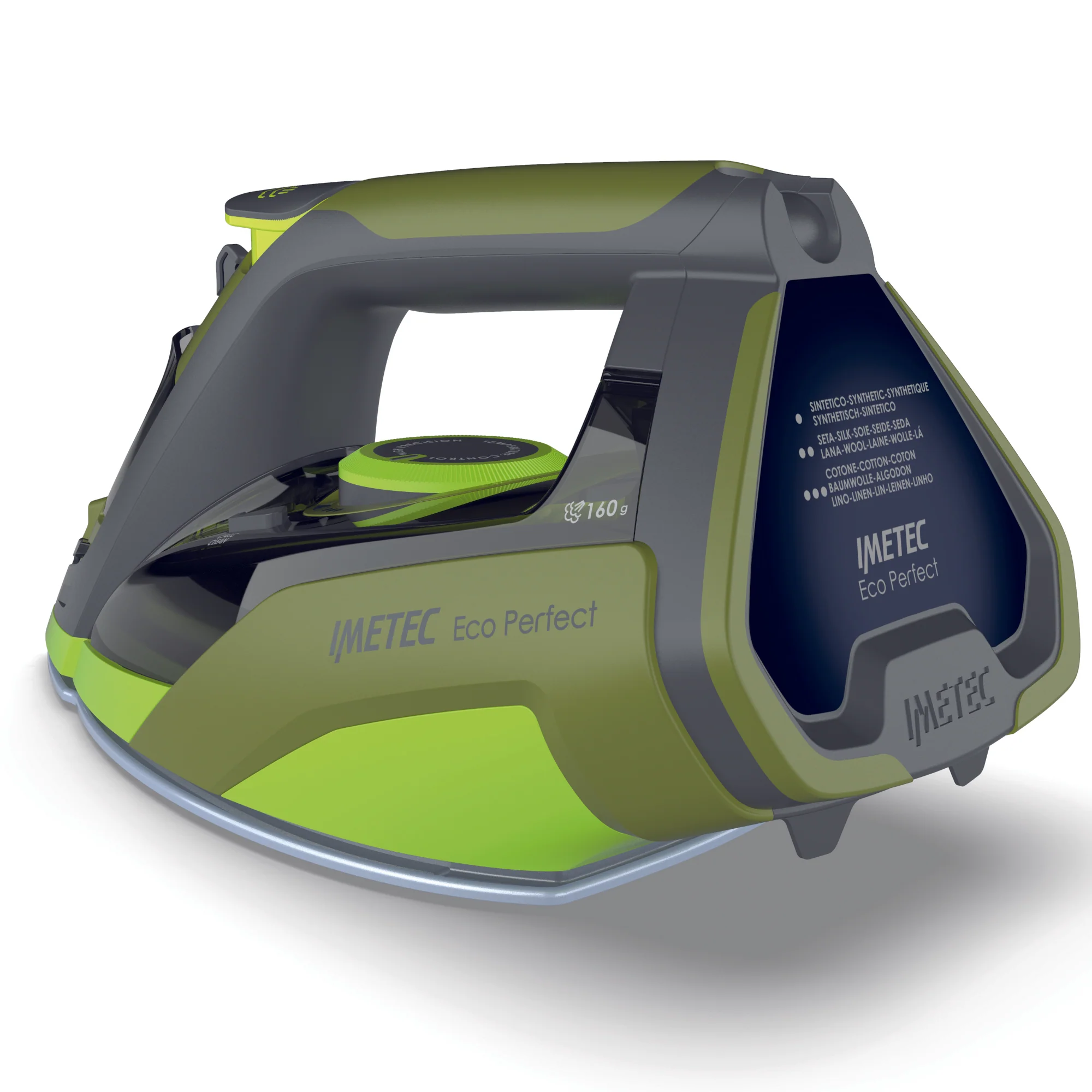 Imetec Steam Iron , Eco technology , 2400W , 160G , Glide Pro Ceramic Plate - Inhomebuy