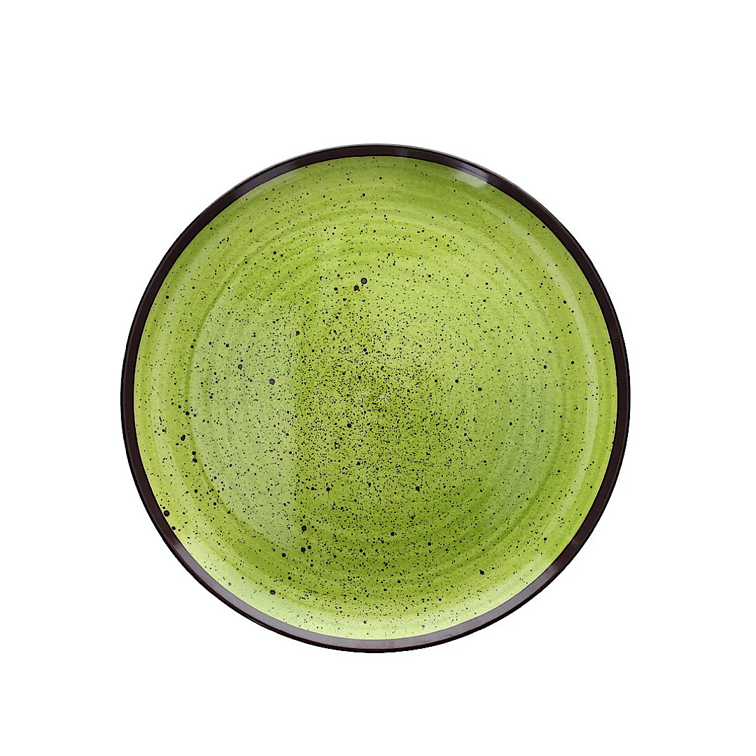 Melamine Round Tray 45cm Show Plate Verde - Inhomebuy
