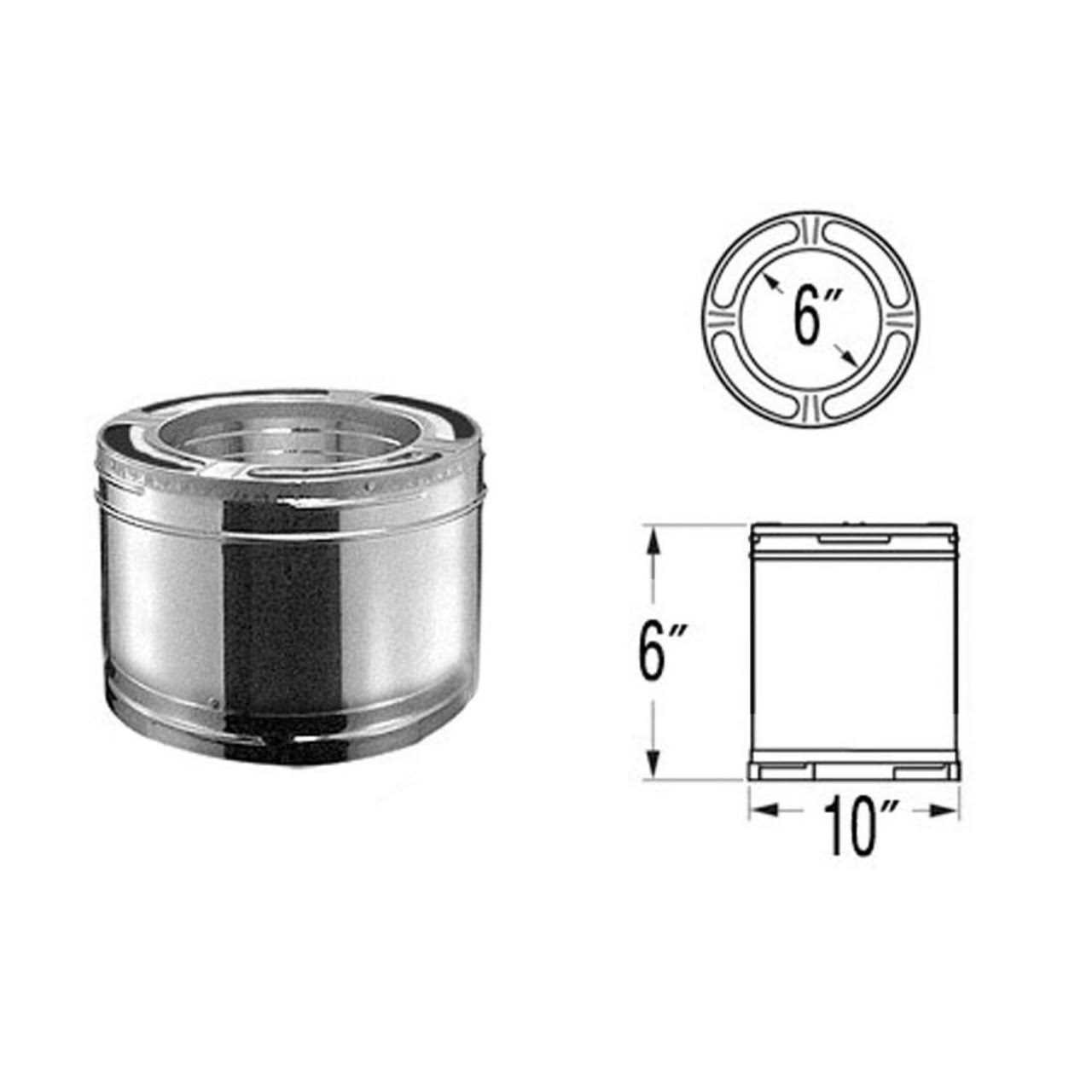 DuraVent DuraPlus 12/12 Pitch Roof Flashing - Inhomebuy