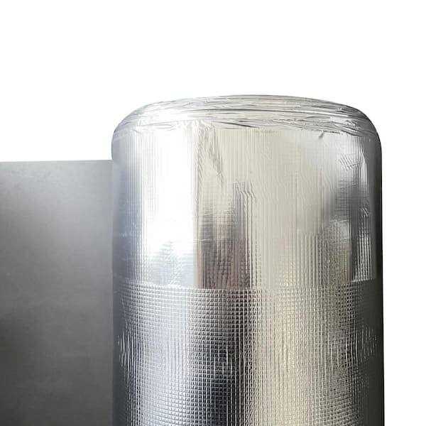 Dekorman Premium Plus T 120 mil Acoustic Underlayment with Silver Foil for Laminate Floor - Inhomebuy