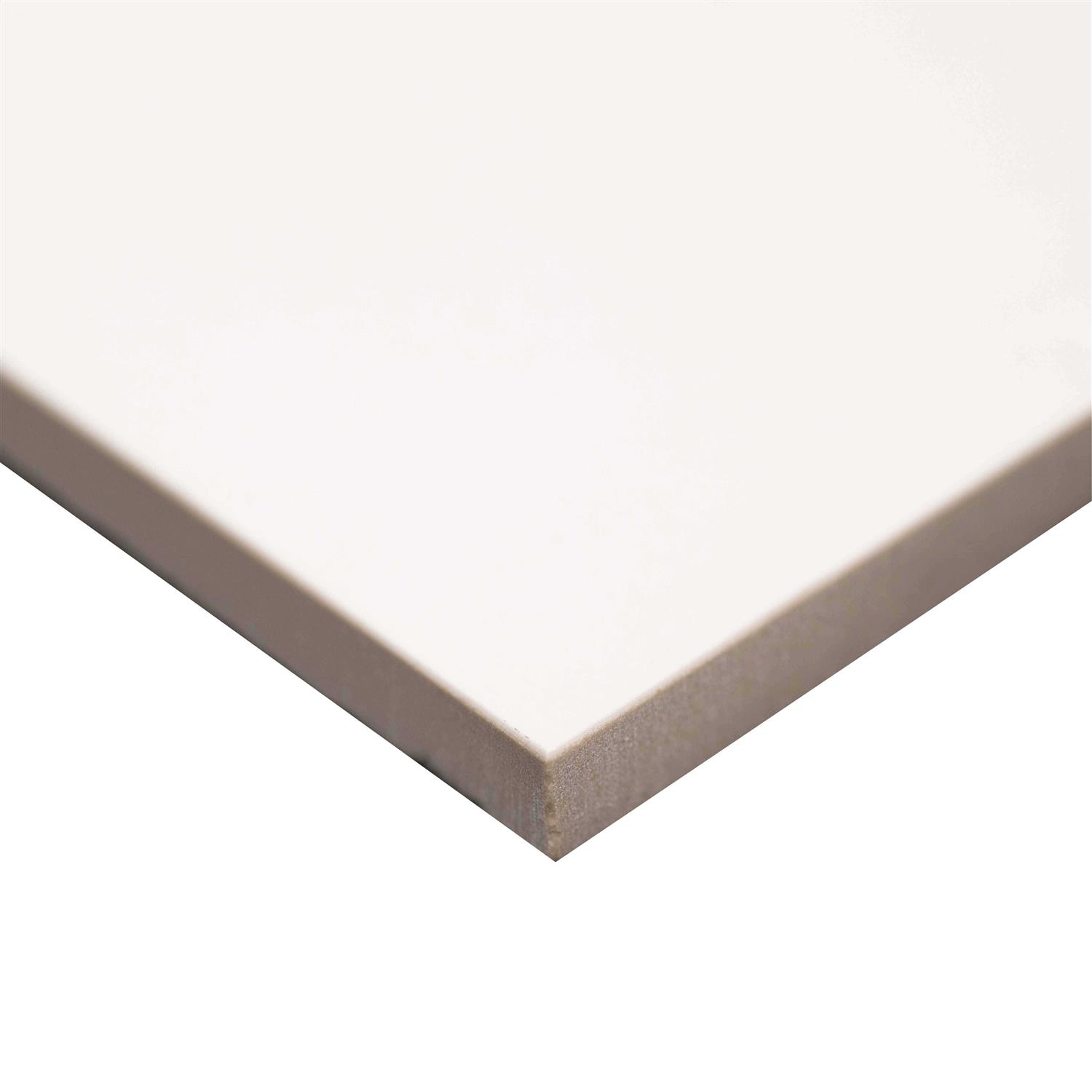 MSI White 12 in. x 24 in. Polished Porcelain Floor and Wall Tile - Inhomebuy