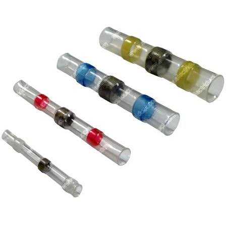 Electriduct Heat Shrink Solder Sleeve Crimpless Butt Connectors - Inhomebuy