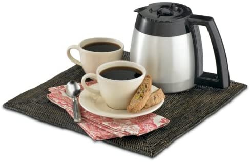 Cuisinart Coffee Maker: 10-cup w/ thermal carafe, programmable, black | DCC-1150BK - Inhomebuy