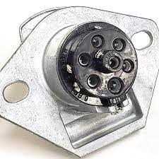 Phillips Ind. 15-730 7 Pin Plug with Cable Guard Zinc Die-Cast - Inhomebuy