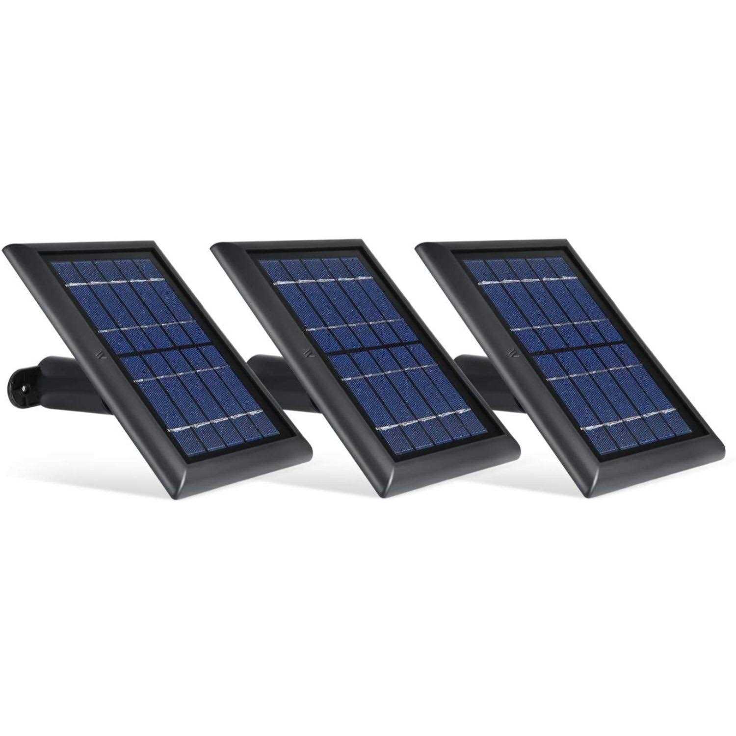 Wasserstein Solar Panel with 13ft Cable for Arlo Essential Spotlight/XL Spotlight Camera Only - Inhomebuy