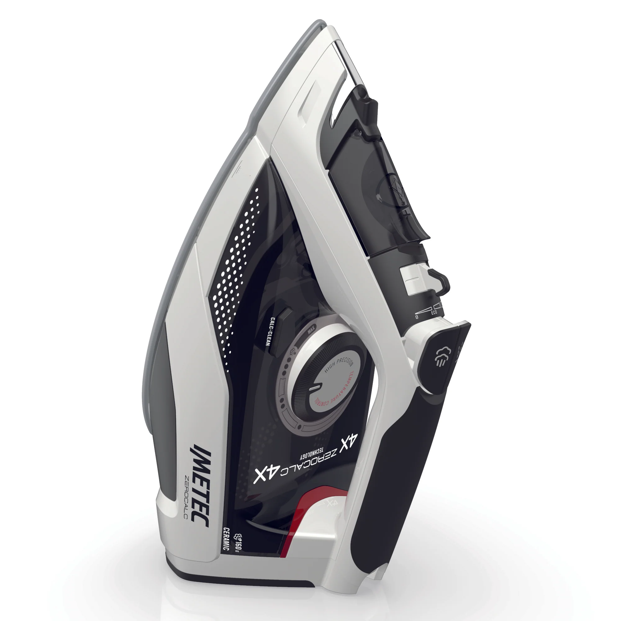 Imetec Steam Iron, 4X Zero Calc Z3 3700 , 2400W, 160G, Glide Ceramic Plate - Inhomebuy