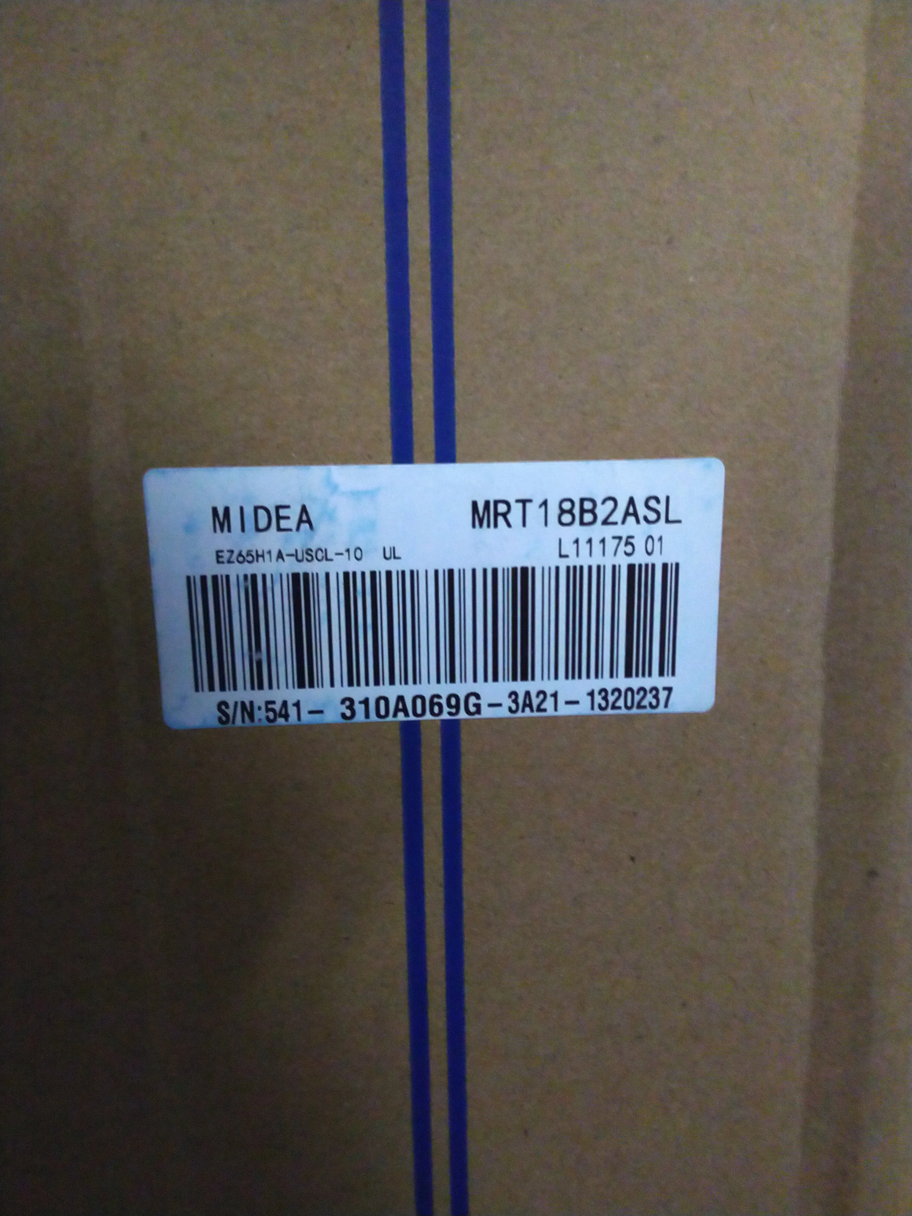 Midea 30 in. 18 cu. ft. Stainless Steel Top Mount Refrigerator - MRT18B2ASL - Inhomebuy