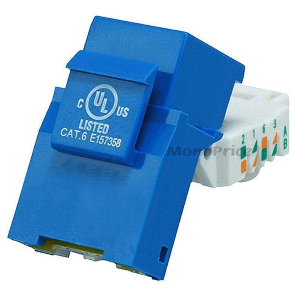 Monoprice Cat6 Punch Down Keystone Jack - Inhomebuy