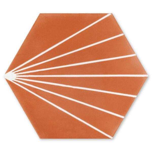 Villa Lagoon Tile Spark C 8 in. x 9 in. Cement Handmade Floor and Wall Tile LH-SPAR3-S - Inhomebuy