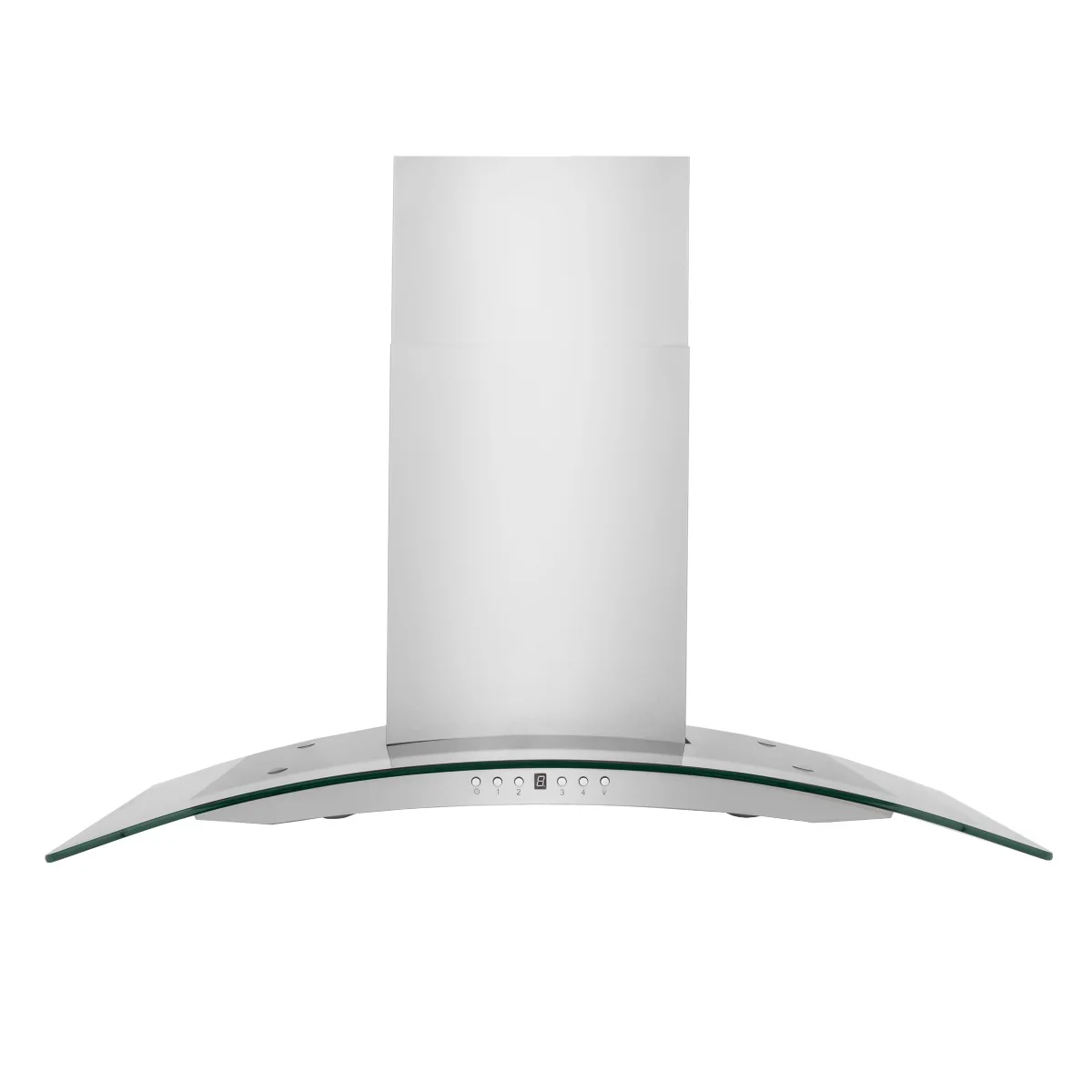 ZLINE 30 in. Convertible Vent Wall Mount Range Hood in Stainless Steel & Glass, KN4-30 - Inhomebuy
